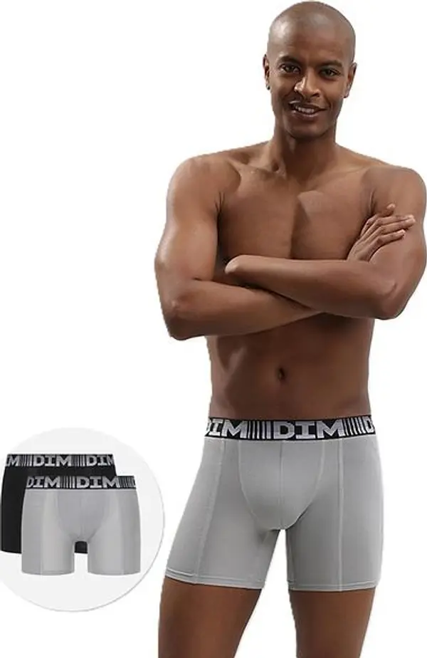 DIM Мъжки боксерки. DIM 3D FLEX AIR LONG BOXER