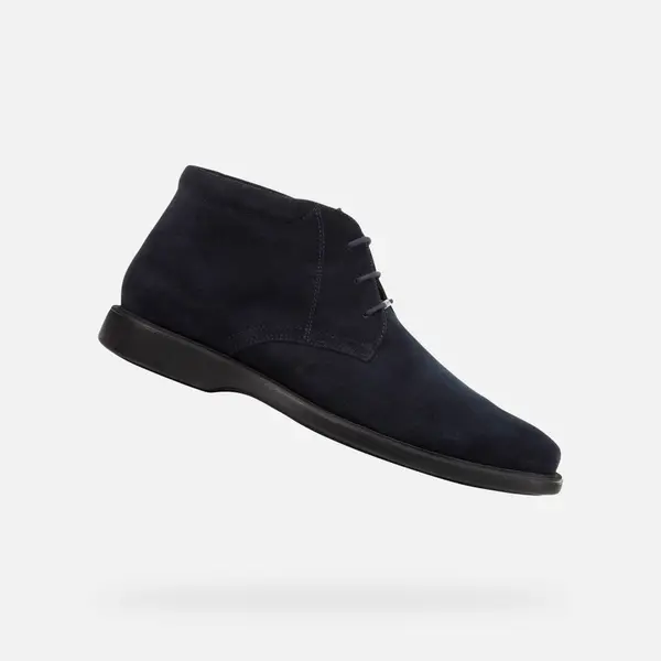 GEOX Мъжки боти Geox Brayden 2fit, сини