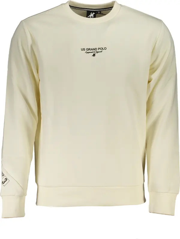 U.S. GRAND Мъжки бял суитшърт US Grand Polo