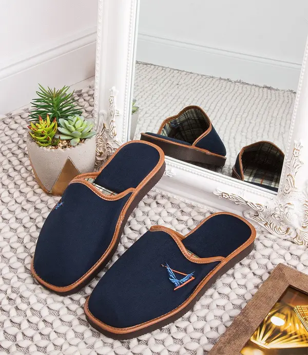 Natural Style Мъжки чехли Natural Style NS-057 сини