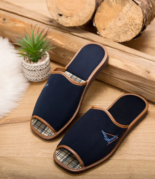 Natural Style Мъжки чехли Natural Style NS-067 сини