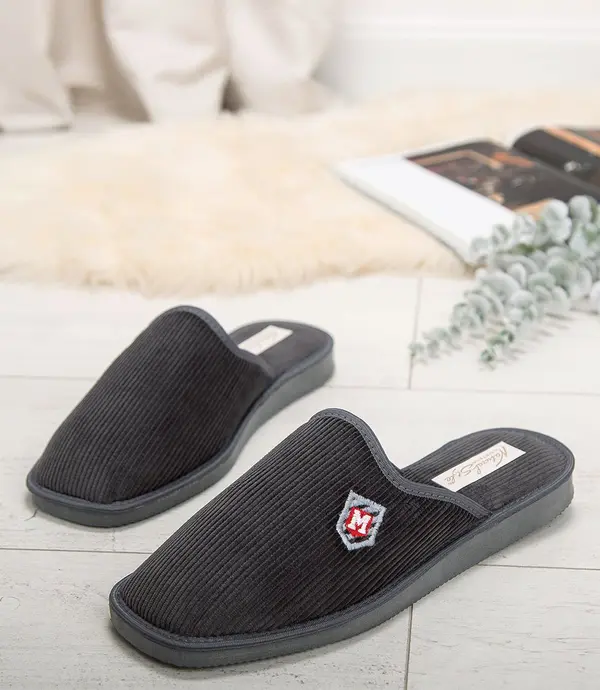 Natural Style Мъжки чехли Natural Style NS-251 в сиво