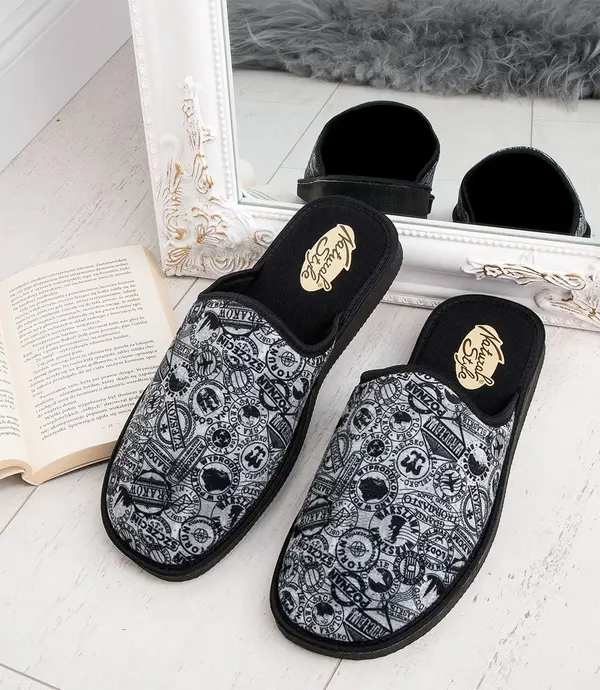 Natural Style Мъжки чехли Natural Style NS-255 сиви