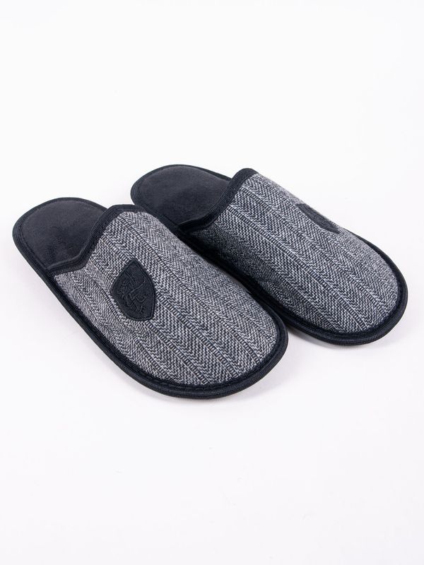 Yoclub Мъжки чехли Yoclub Yoclub_Men's_Slippers_OKL-0107F-3400_Black