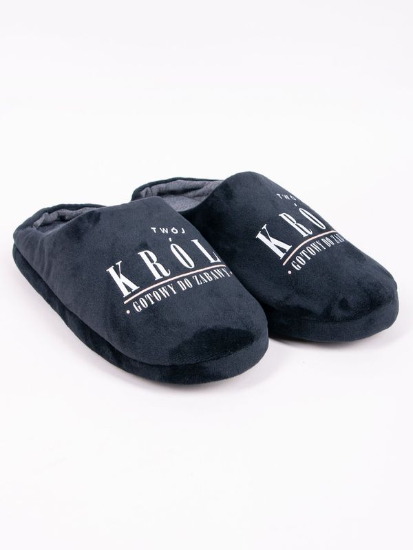 Yoclub Мъжки чехли. Yoclub Yoclub_Men's_Slippers_OKL-0114F-3400_Black