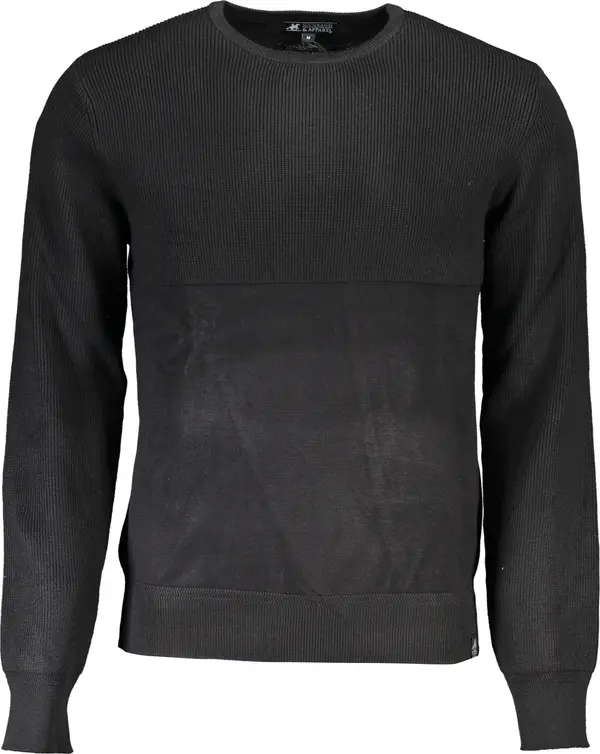 U.S. GRAND Мъжки черен пуловер US Grand Polo