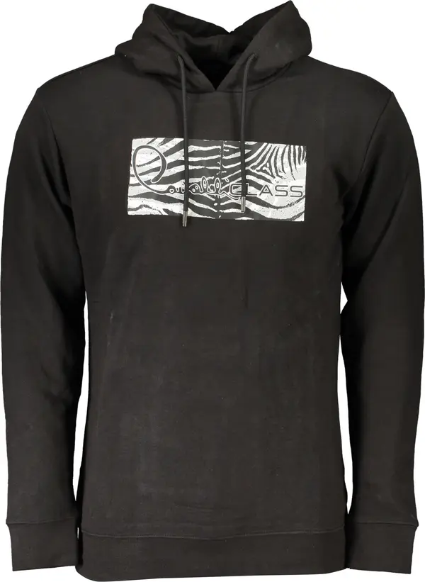 Cavalli Class Мъжки черен суитшърт CAVALLI CLASS