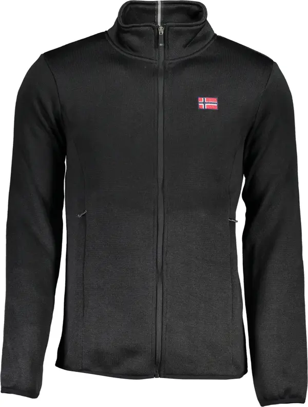 NORWAY 1963 Мъжки черен суитшърт с цип НОРВЕГИЯ 1963