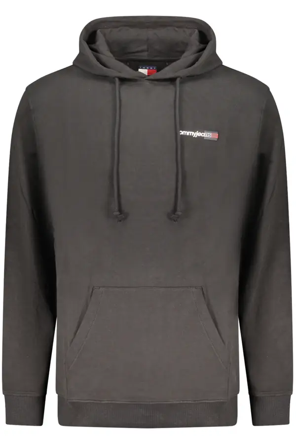 Tommy Hilfiger Мъжки черен суитшърт Tommy Hilfiger