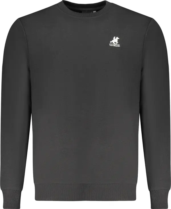 U.S. GRAND Мъжки черен суитшърт US Grand Polo