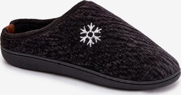 Boto Мъжки черни чехли Darline