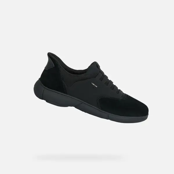 GEOX Мъжки черни маратонки Geox Nebula 2.0