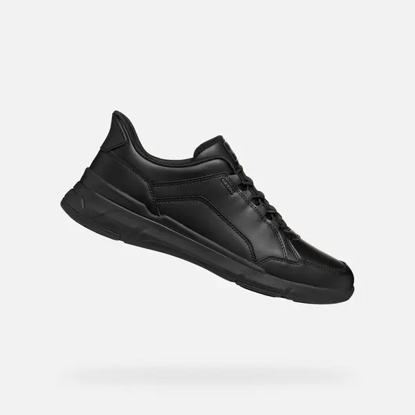 GEOX Мъжки черни маратонки Geox Vittour Plus