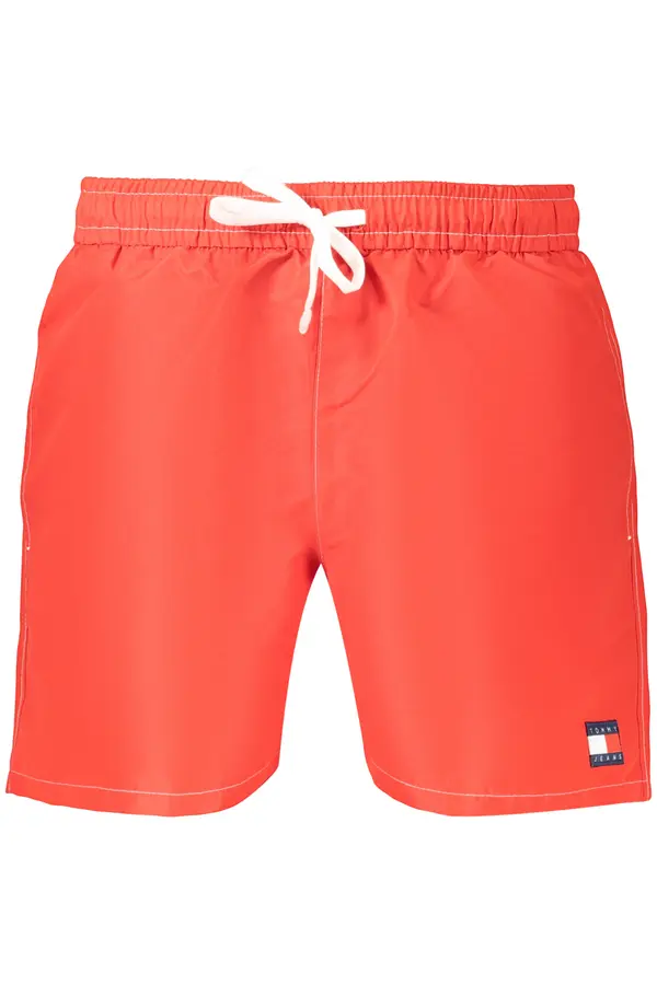 Tommy Hilfiger Мъжки червени плувни шорти