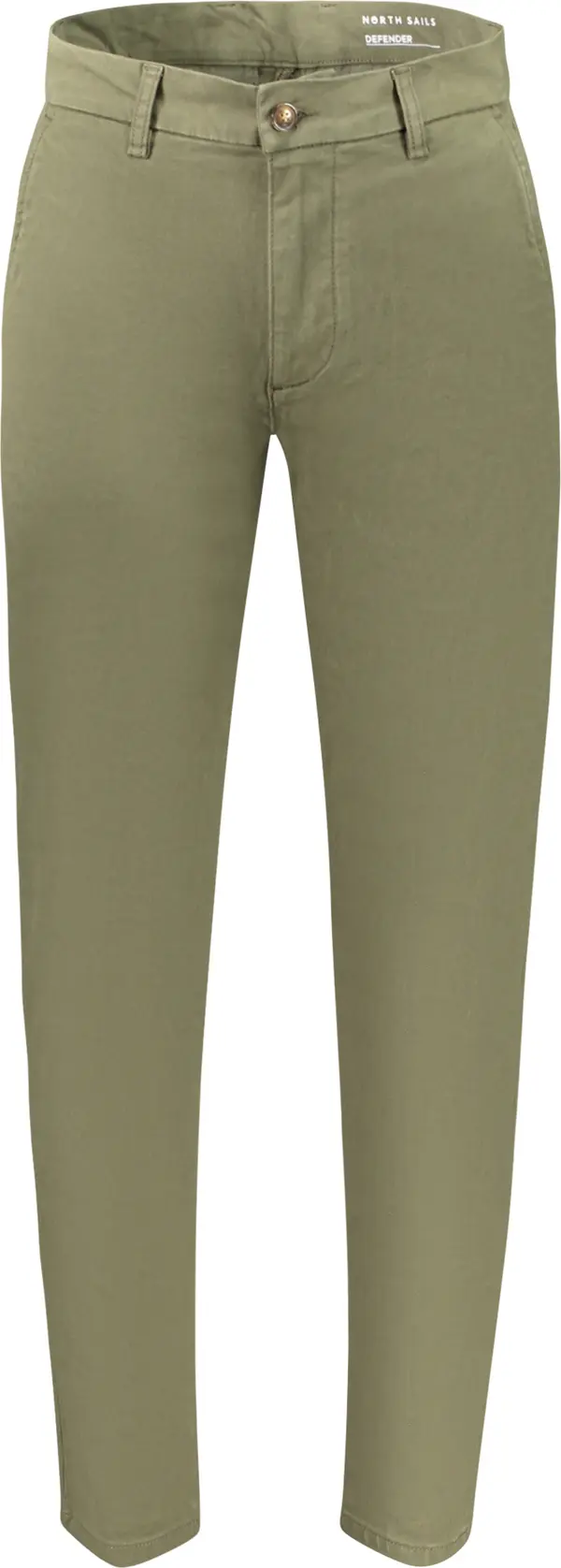 North Sails Мъжки чинос панталони в маслиненозелен цвят