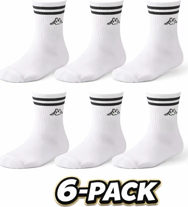 Kappa Мъжки чорапи Kappa, комплект от 6 броя