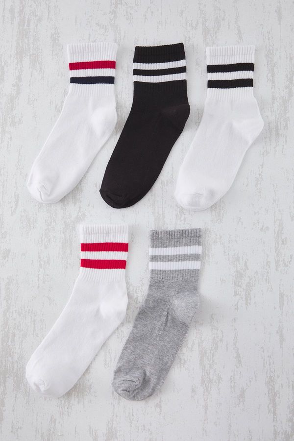 Trendyol Мъжки чурапи Trendyol 5 Pack