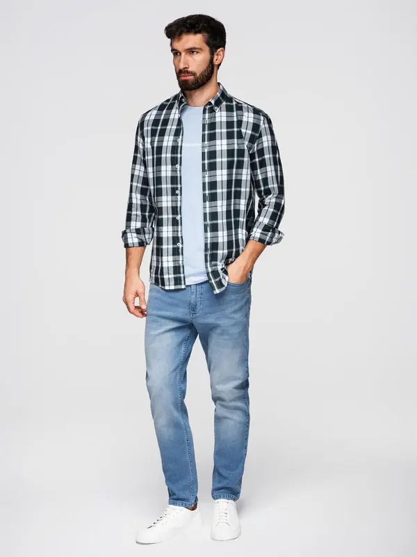 Ombre Мъжки дънки Ombre CARROT FIT