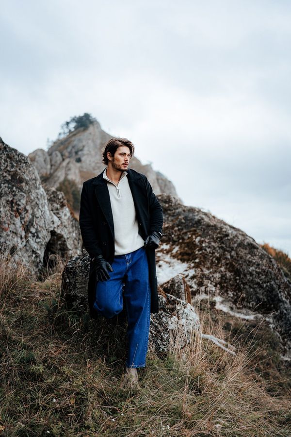 Trendyol Мъжки дънки Trendyol Indigo