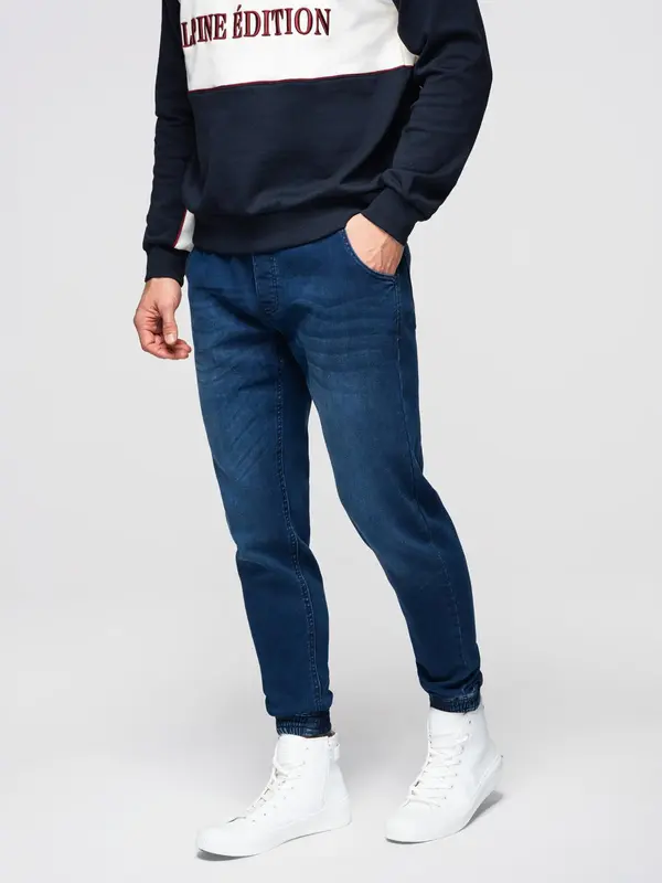 Ombre Мъжки дънкови джогинг панталони Ombre