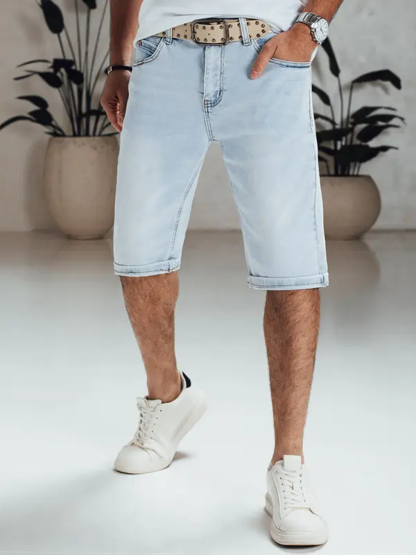 DStreet Мъжки дънкови шорти в светло синьо