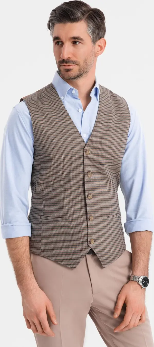 Ombre Мъжки елек Ombre