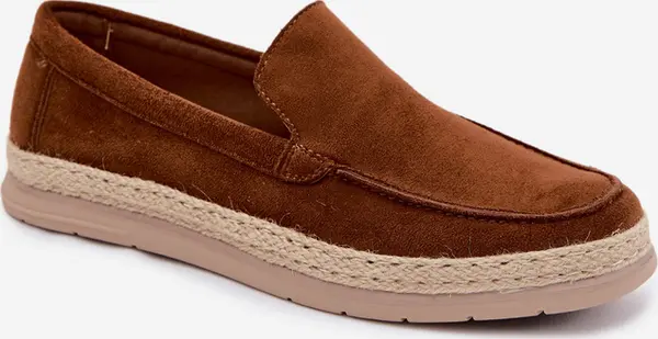 Boto Мъжки еспадрили, мокасини, цвят камел, Rexton