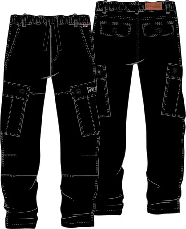 Lonsdale Мъжки карго панталон Lonsdale с нормална кройка