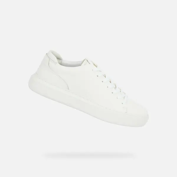 GEOX Мъжки кецове Geox Deiven в бяло