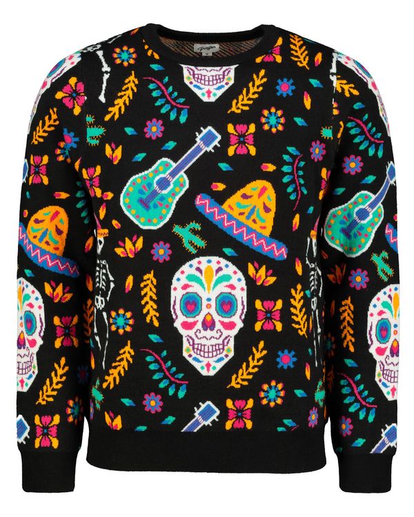 Frogies Мъжки коледен пуловер Frogies Printed