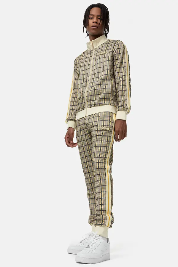 Lonsdale Мъжки комплект анцуг. Lonsdale 117442-Yellow/Brown/Ecru