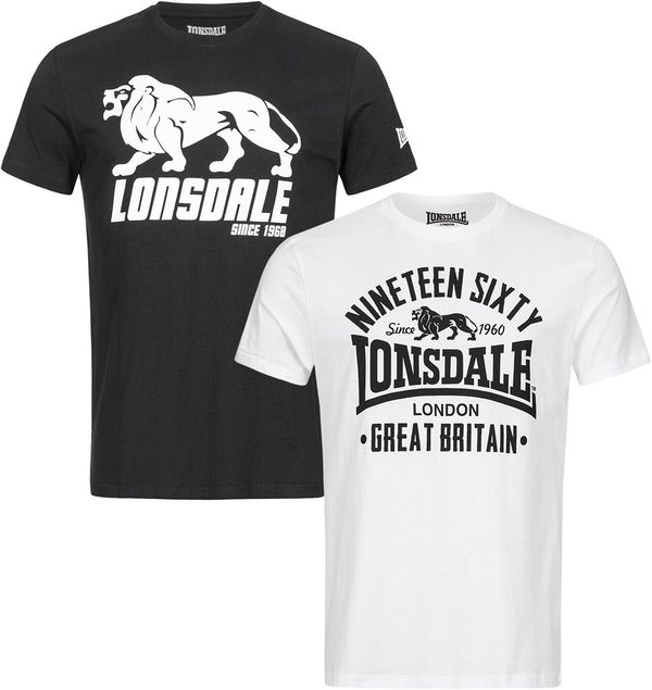 Lonsdale Мъжки комплект Lonsdale 114063-White/Black