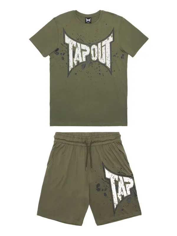 Tapout Мъжки комплект от тениска и шорти Tapout