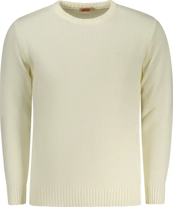Rifle Мъжки кремав пуловер