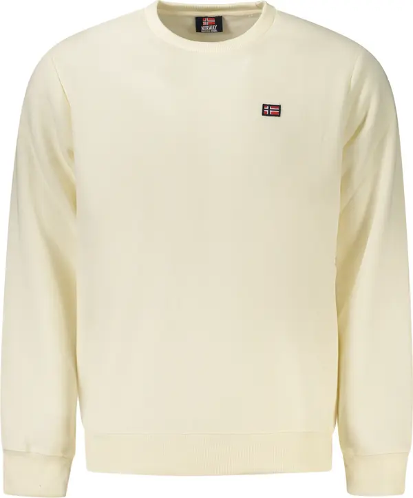 NORWAY 1963 Мъжки кремав суитшърт без качулка