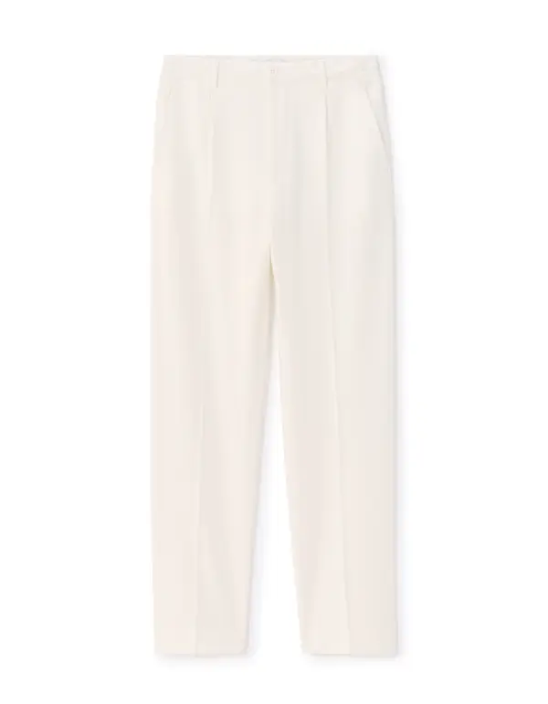 Celio Мъжки кремави панталони Celio