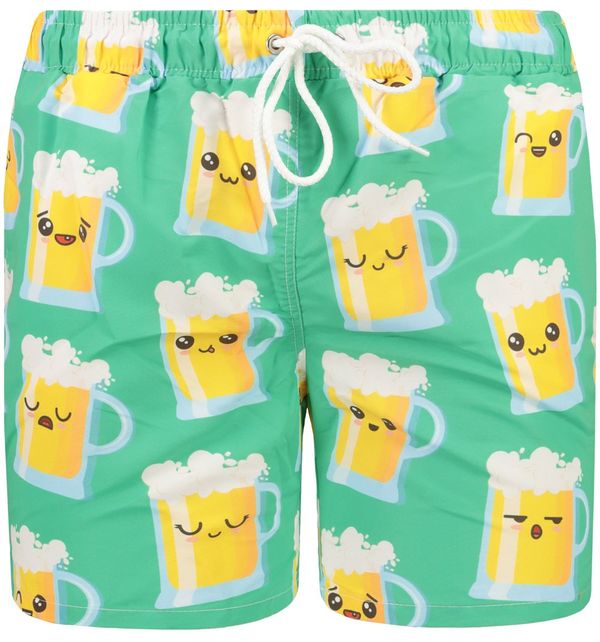 Mr. GUGU & Miss GO Мъжки къси панталони за къпане Mr. GUGU & Miss GO HAPPY BEER