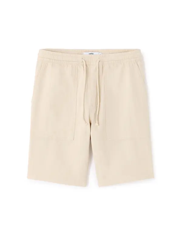 Celio Мъжки ленени шорти Celio Lodiegobm