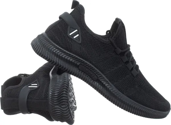 DEBRANDE Мъжки маратонки DEBRANDE - W24001 Черни