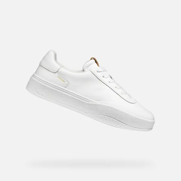 GEOX Мъжки маратонки Geox Dynamia в бяло