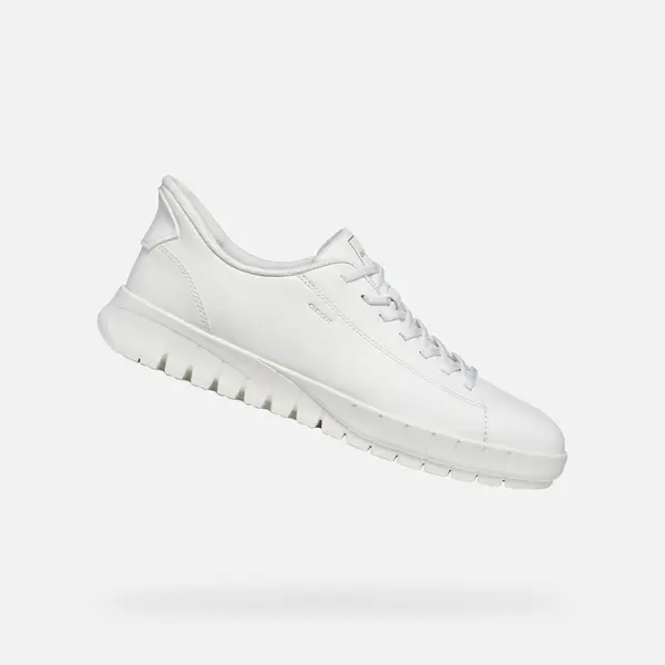 GEOX Мъжки маратонки Geox Flextride Plus в бяло