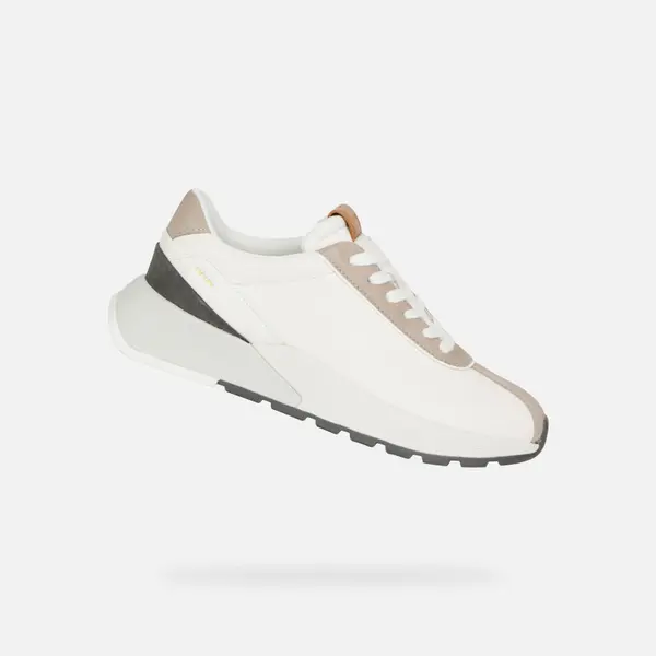 GEOX Мъжки маратонки Geox Metropoli в бяло