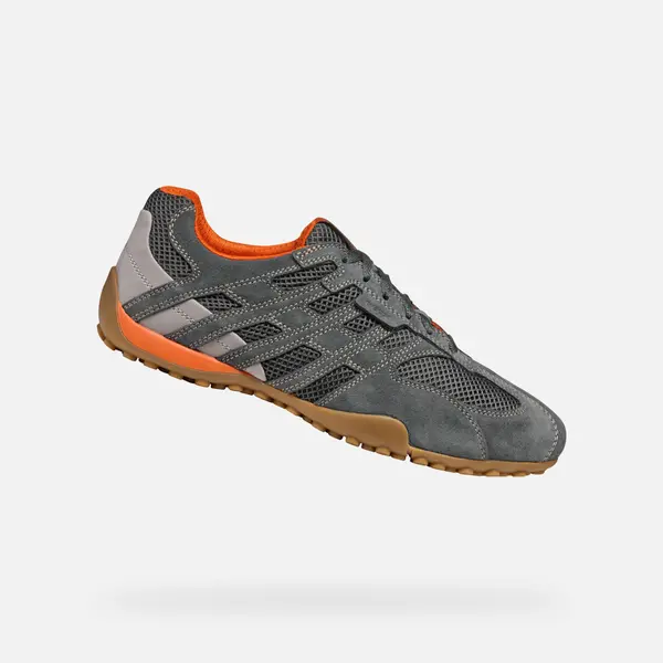 GEOX Мъжки маратонки Geox Snake Original сиви