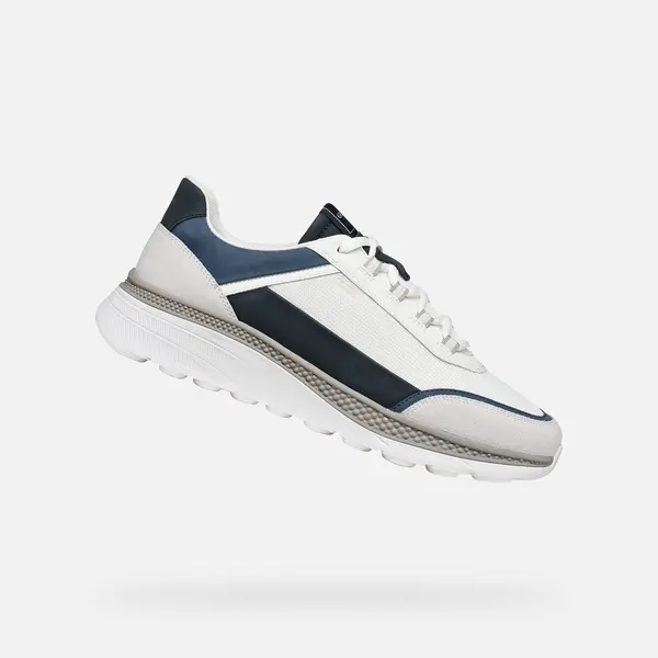 GEOX Мъжки маратонки Geox Spherica Actif X1 в бяло