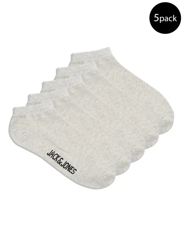 Jack & Jones Мъжки невидими чорапи Jack &amp; Jones, комплект от 5 броя