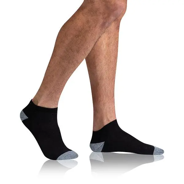 Bellinda Мъжки ниски чорапи Bellinda, 3 броя, черни