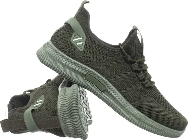 DEBRANDE Мъжки обувки DEBRANDE - Армейско зелено