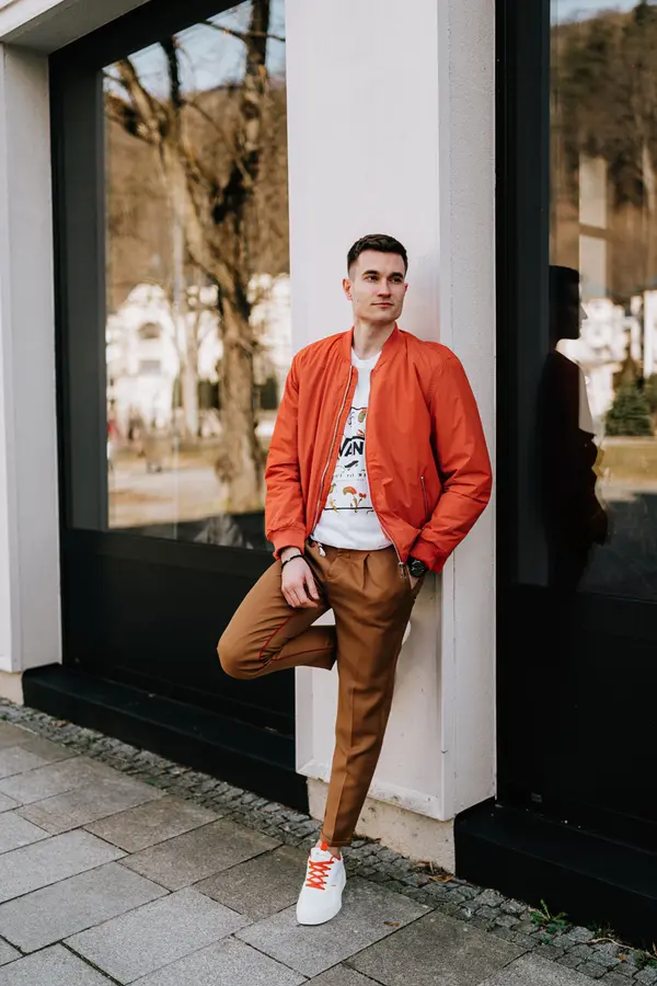 Celio Мъжки панталон Celio Brown