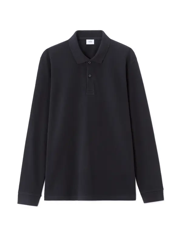 Celio Мъжки поло ризи с дълъг ръкав Celio