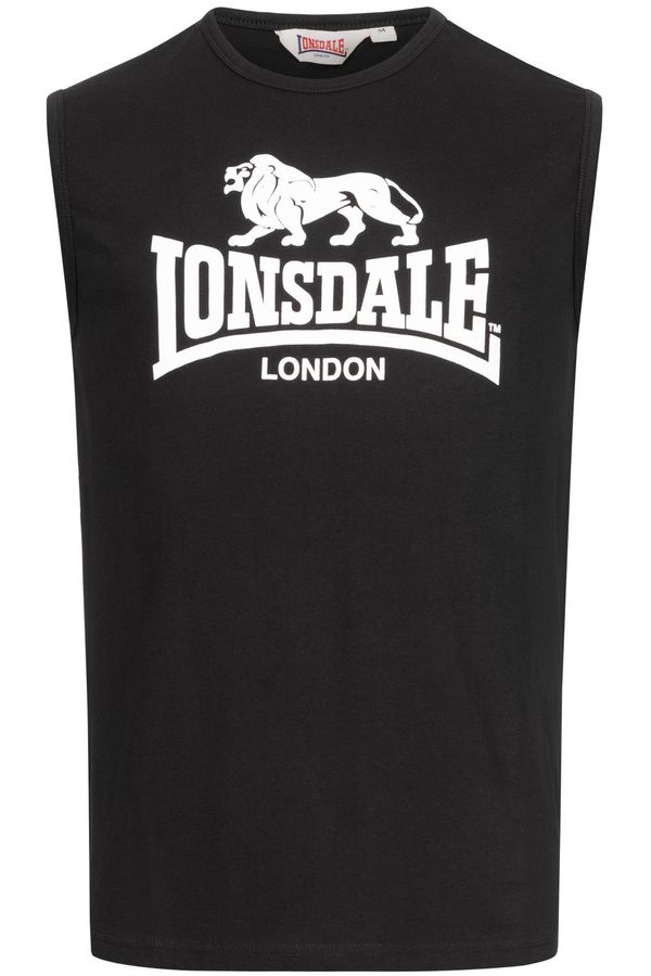 Lonsdale Мъжки потник Lonsdale 117332-Black/White